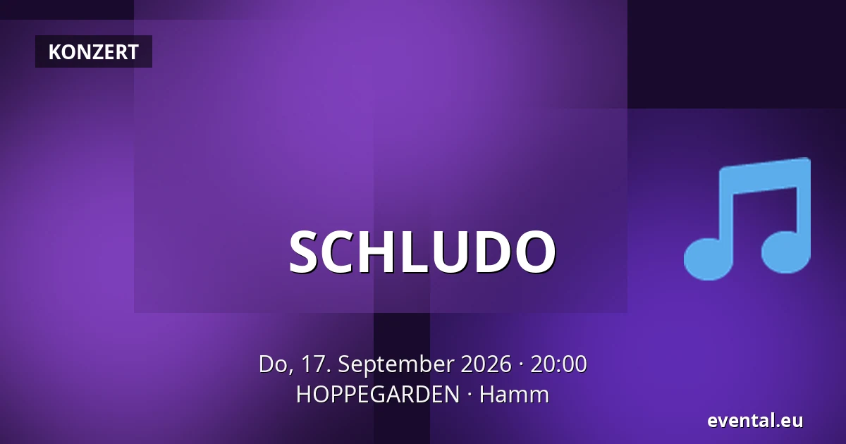 SCHLUDO — HOPPEGARDEN, Hamm