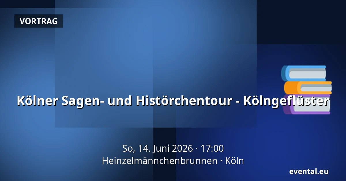 Kölner Sagen- und Histörchentour - Kölngeflüster — Heinzelmännchenbrunnen, Köln