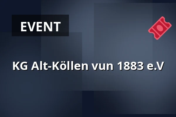 KG Alt-Köllen vun 1883 e.V — Brauhauskeller Früh am Dom, Köln