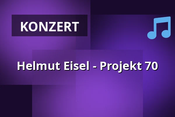 Helmut Eisel - Projekt 70 — Bel etage Spielbank, Saarbrücken
