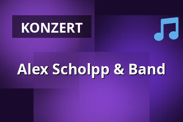 Alex Scholpp & Band — Im Wizemann (Studio), Stuttgart