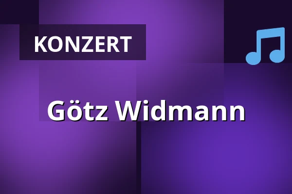 Götz Widmann — Live Club Barmen Wuppertal, Wuppertal