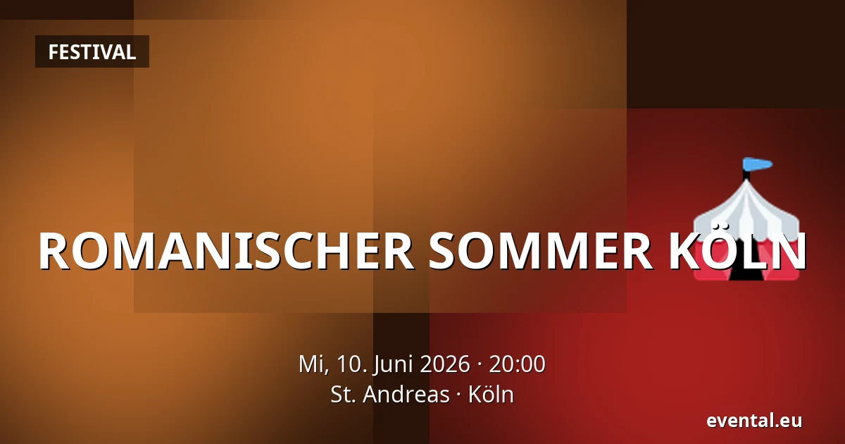 ROMANISCHER SOMMER KÖLN — St. Andreas, Köln