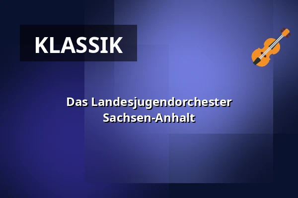 Das Landesjugendorchester Sachsen-Anhalt — Konzerthaus Liebfrauen Wernigerode, Wernigerode