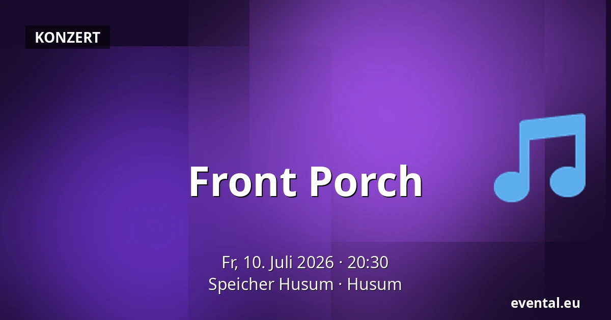 Front Porch — Speicher Husum, Husum