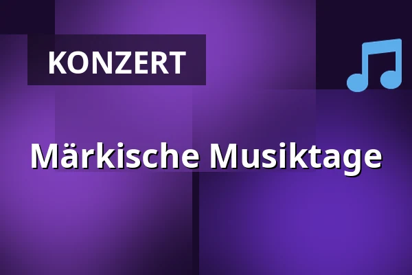Märkische Musiktage — Schlosskirche Altlandsberg, Altlandsberg