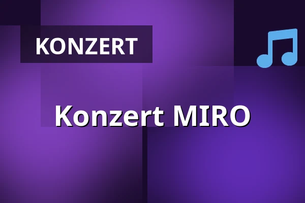 Konzert MIRO — Schlosskapelle Remplin, Malchin OT Remplin