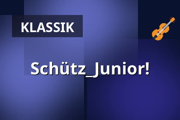 Schütz_Junior! — Dreikönigskirche, Dresden