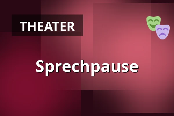 Sprechpause — Stadttheater Herford, Herford