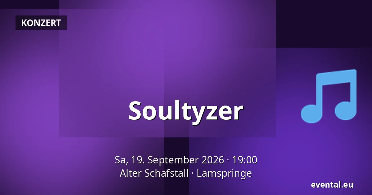 Soultyzer — Alter Schafstall, Lamspringe