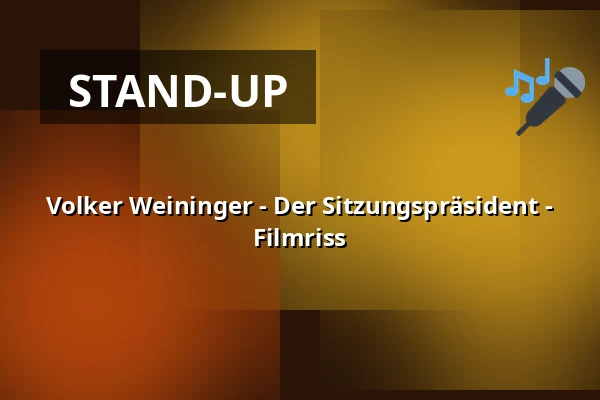 Volker Weininger - Der Sitzungspräsident - Filmriss — Kathrin-Türks-Halle, Dinslaken
