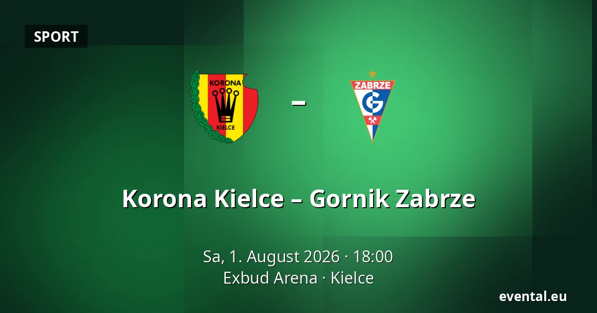 Korona Kielce – Gornik Zabrze — Exbud Arena, Kielce