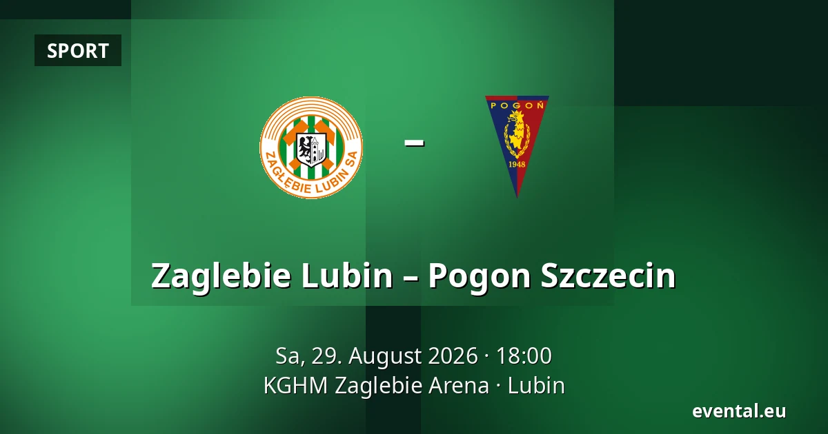 Zaglebie Lubin – Pogon Szczecin — KGHM Zaglebie Arena, Lubin