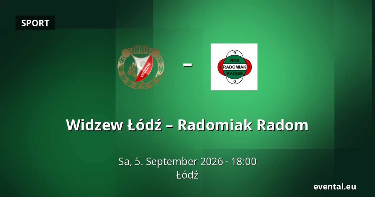Widzew Łódź – Radomiak Radom — Łódź