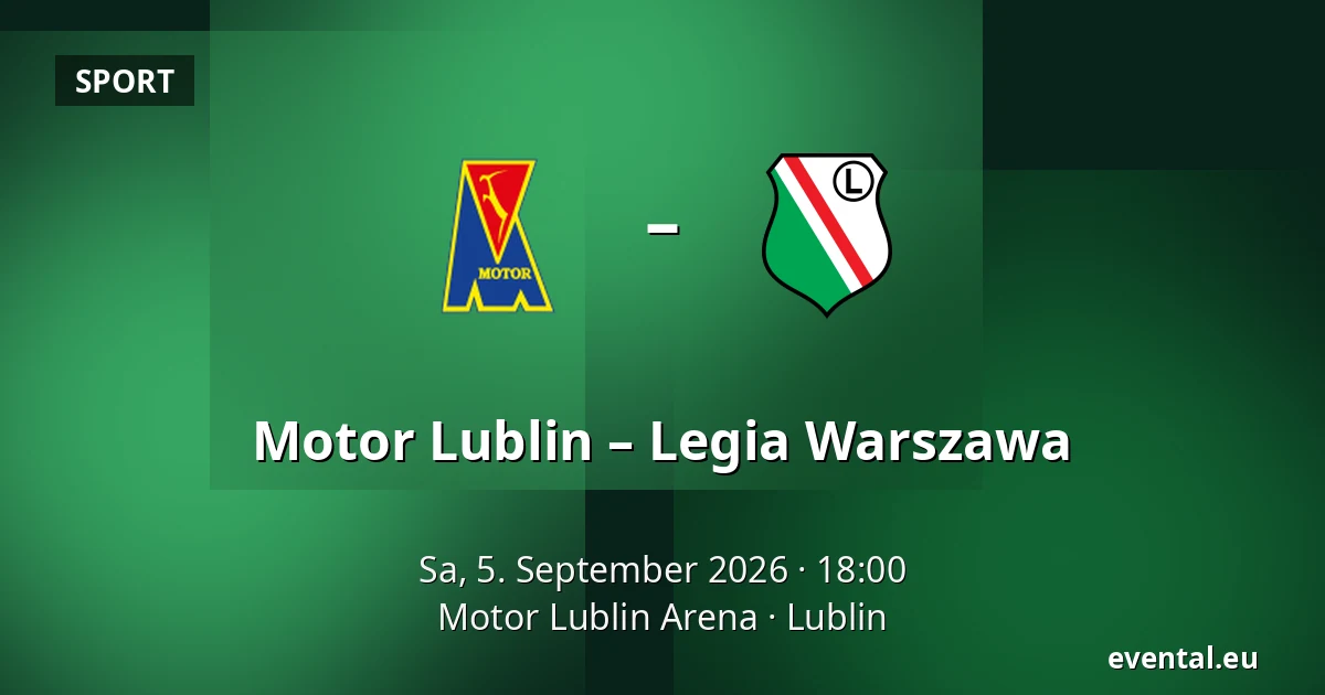 Motor Lublin – Legia Warszawa — Motor Lublin Arena, Lublin