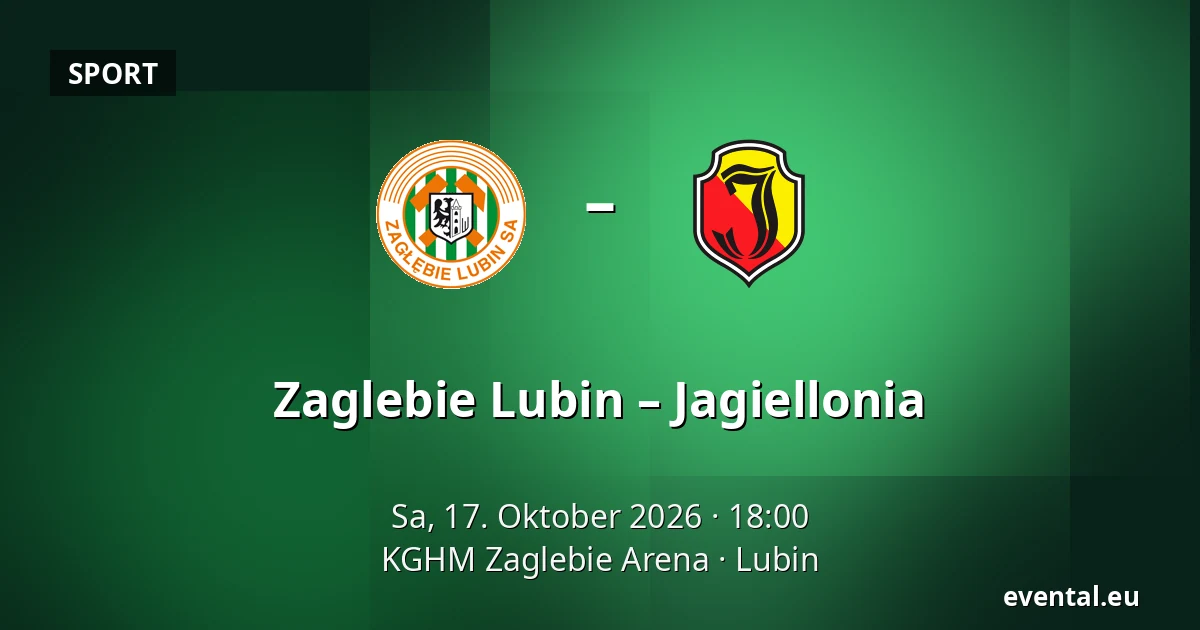 Zaglebie Lubin – Jagiellonia — KGHM Zaglebie Arena, Lubin