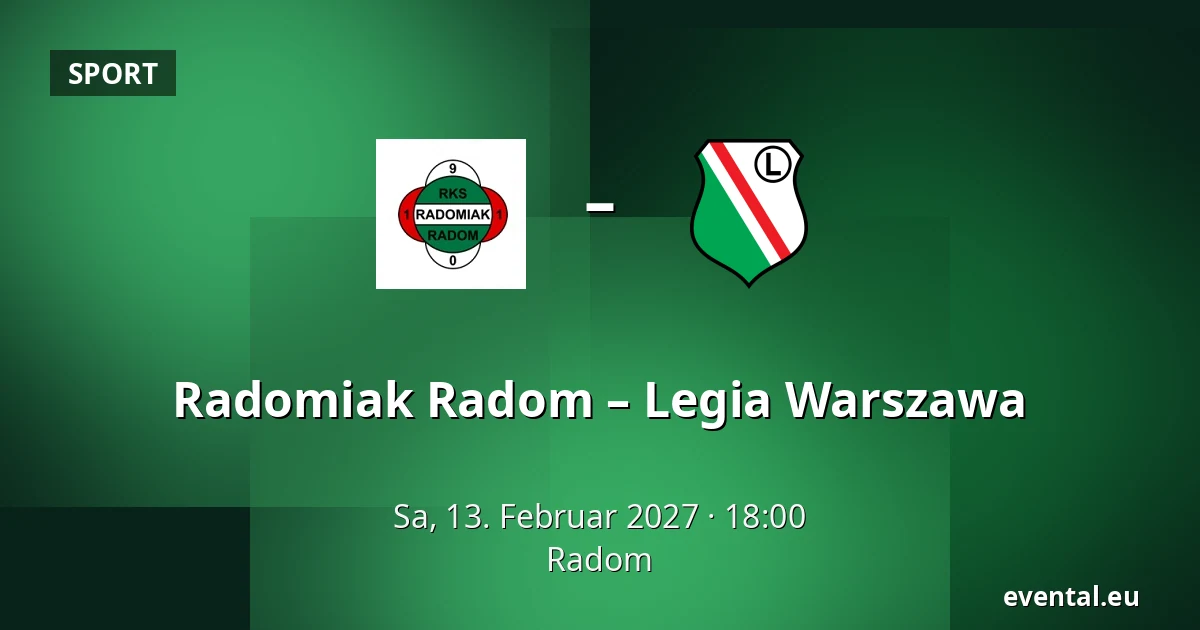 Radomiak Radom – Legia Warszawa — Radom