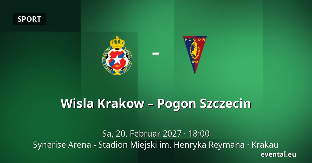 Wisla Krakow – Pogon Szczecin — Synerise Arena - Stadion Miejski im. Henryka Reymana, Krakau