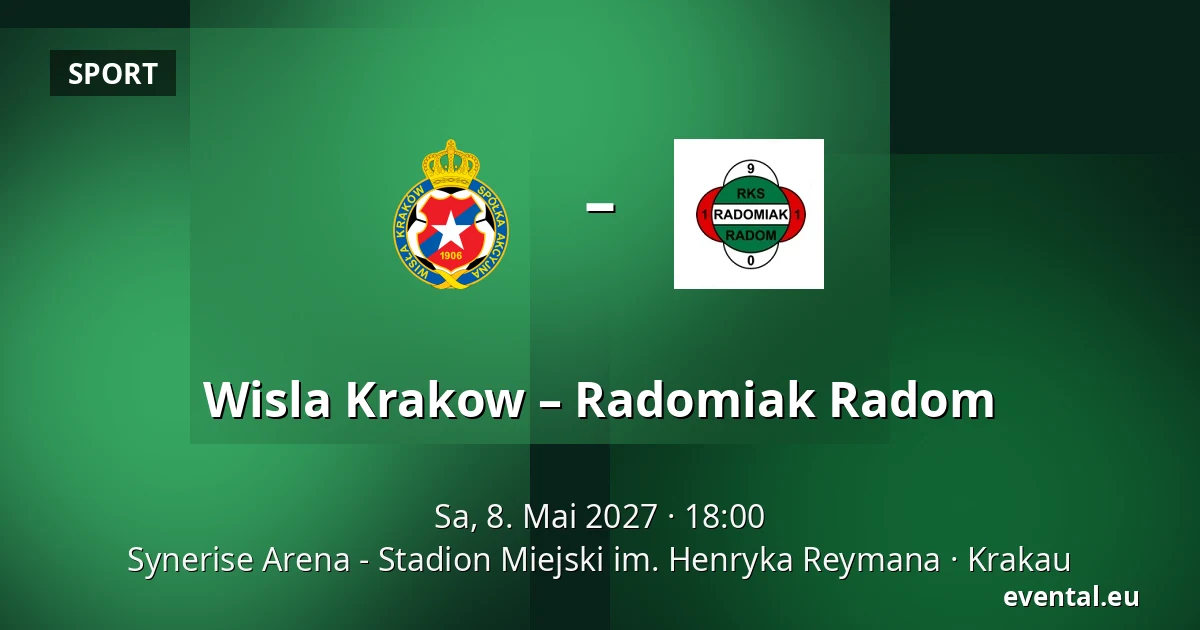 Wisla Krakow – Radomiak Radom — Synerise Arena - Stadion Miejski im. Henryka Reymana, Krakau