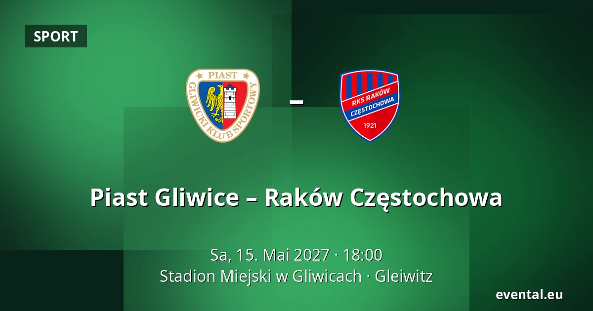 Piast Gliwice – Raków Częstochowa — Stadion Miejski w Gliwicach, Gleiwitz