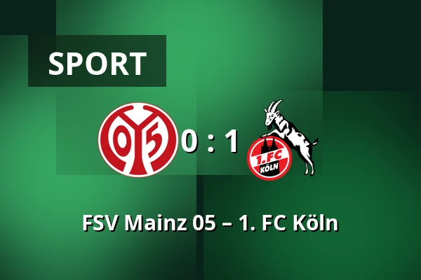 FSV Mainz 05 – 1. FC Köln — Mewa Arena, Mainz
