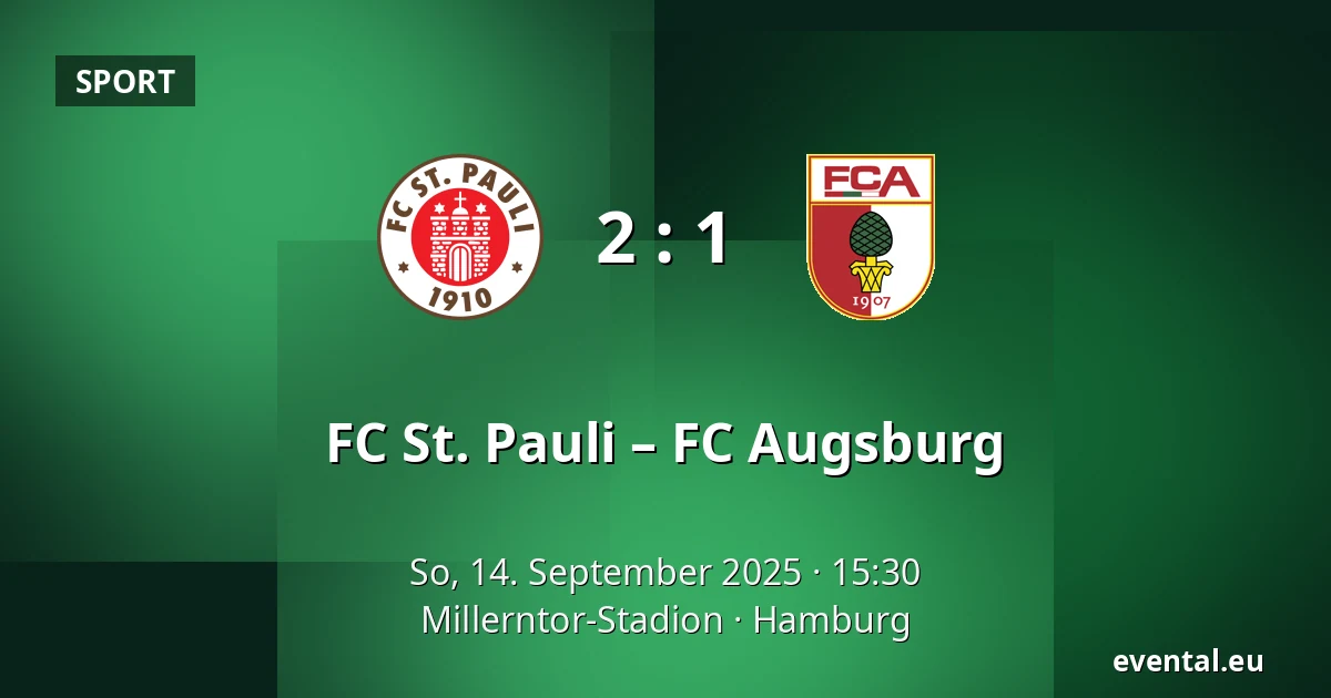 FC St. Pauli – FC Augsburg — Millerntor-Stadion, Hamburg