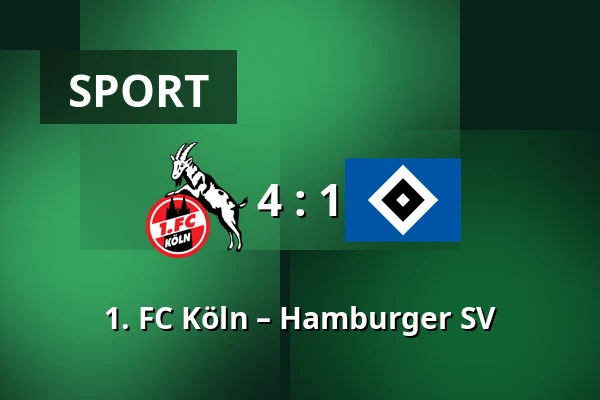 1. FC Köln – Hamburger SV — RheinEnergieStadion, Köln