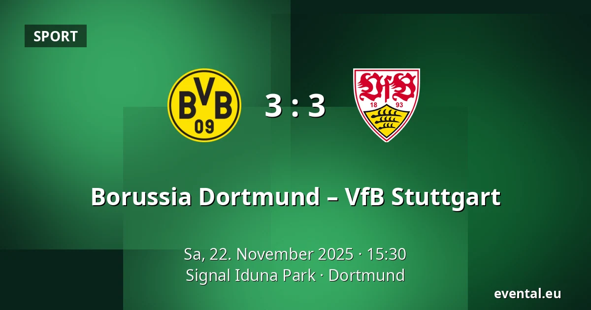 Borussia Dortmund – VfB Stuttgart — Signal Iduna Park, Dortmund