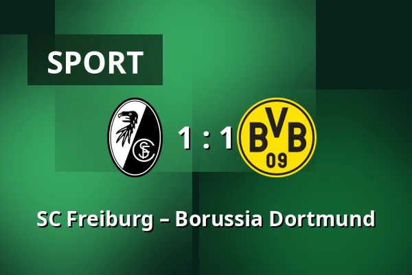 SC Freiburg – Borussia Dortmund — Europa-Park-Stadion, Freiburg im Breisgau