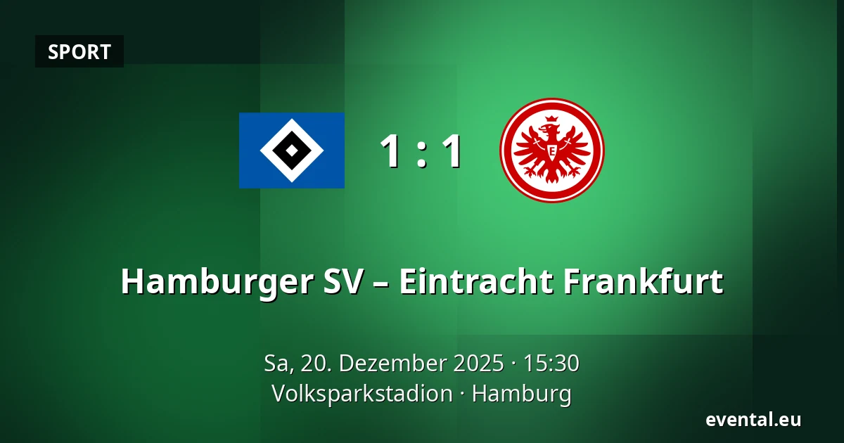 Hamburger SV – Eintracht Frankfurt — Volksparkstadion, Hamburg