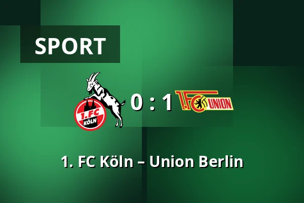 1. FC Köln – Union Berlin — RheinEnergieStadion, Köln