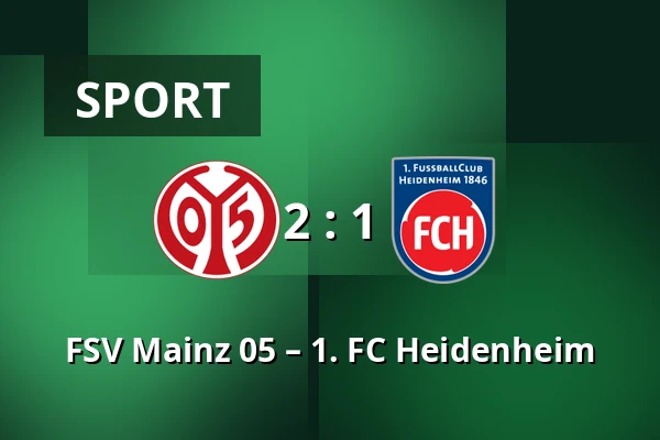 FSV Mainz 05 – 1. FC Heidenheim — Mewa Arena, Mainz