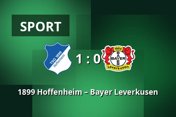 1899 Hoffenheim – Bayer Leverkusen — PreZero Arena, Sinsheim