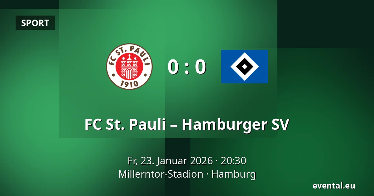 FC St. Pauli – Hamburger SV — Millerntor-Stadion, Hamburg