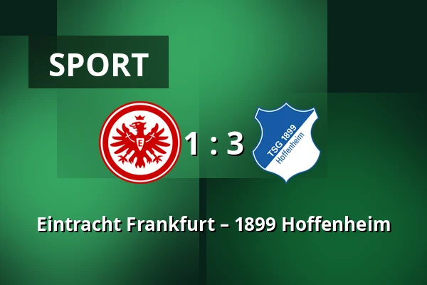 Eintracht Frankfurt – 1899 Hoffenheim — Deutsche Bank Park, Frankfurt