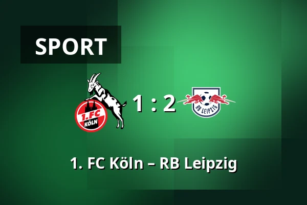 1. FC Köln – RB Leipzig — RheinEnergieStadion, Köln
