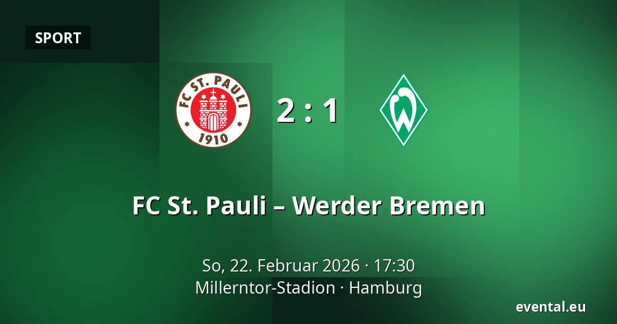 FC St. Pauli – Werder Bremen — Millerntor-Stadion, Hamburg