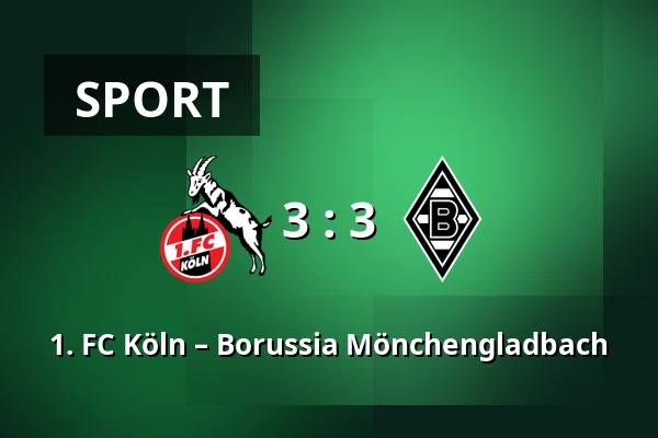 1. FC Köln – Borussia Mönchengladbach — RheinEnergieStadion, Köln