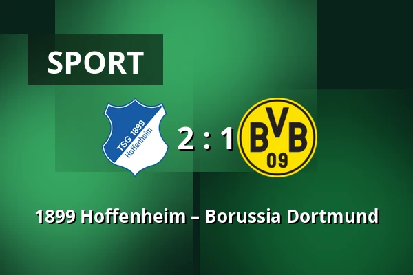 1899 Hoffenheim – Borussia Dortmund — PreZero Arena, Sinsheim