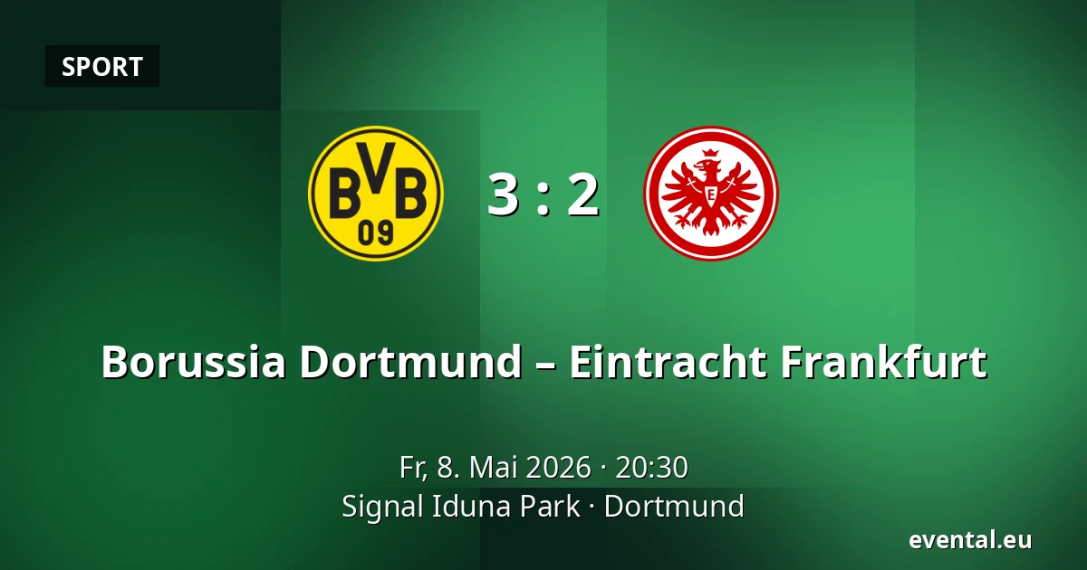 Borussia Dortmund – Eintracht Frankfurt — Signal Iduna Park, Dortmund