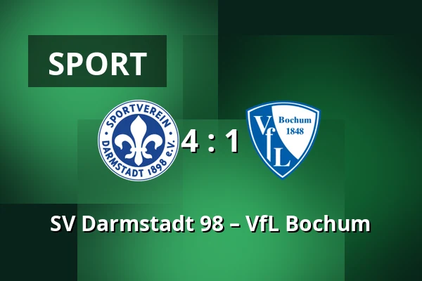 SV Darmstadt 98 – VfL Bochum — Merck-Stadion am Bollenfalltor, Darmstadt