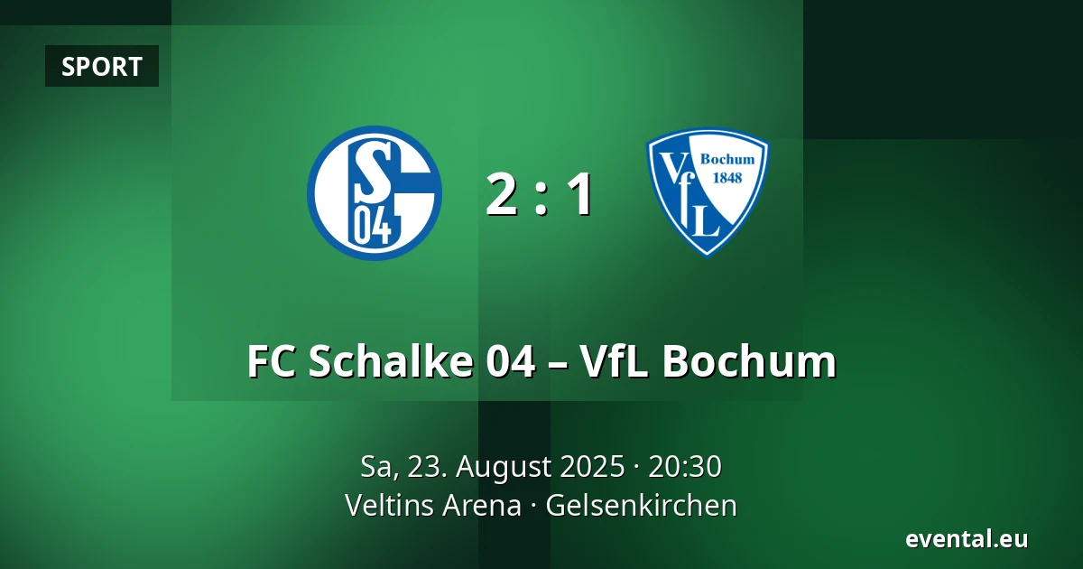FC Schalke 04 – VfL Bochum — Veltins Arena, Gelsenkirchen