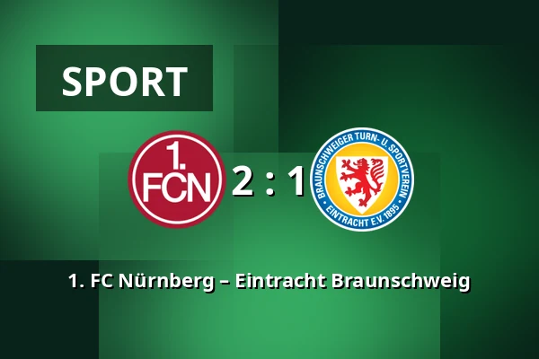 1. FC Nürnberg – Eintracht Braunschweig — Max-Morlock-Stadion, Nürnberg