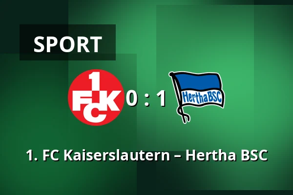 1. FC Kaiserslautern – Hertha BSC — Fritz Walter Stadion, Kaiserslautern