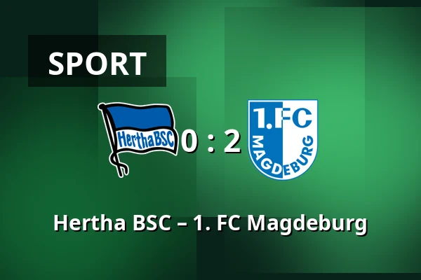 Hertha BSC – 1. FC Magdeburg — Olympiastadion, Berlin