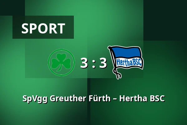 SpVgg Greuther Fürth – Hertha BSC — Sportpark Ronhof Thomas Sommer, Furth
