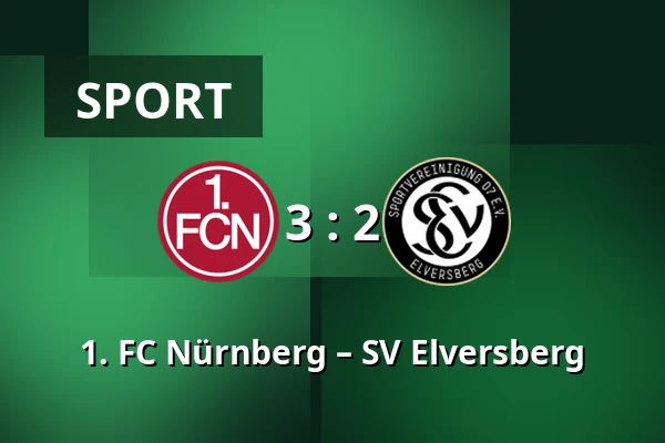 1. FC Nürnberg – SV Elversberg — Max-Morlock-Stadion, Nürnberg
