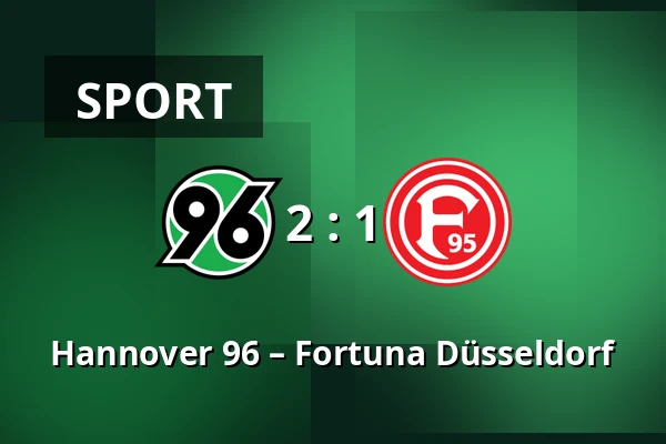 Hannover 96 – Fortuna Düsseldorf — Heinz von Heiden Arena, Hannover