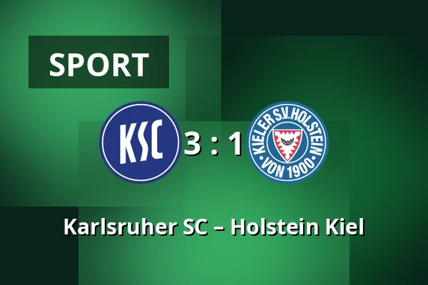 Karlsruher SC – Holstein Kiel — BBBank Wildpark, Karlsruhe