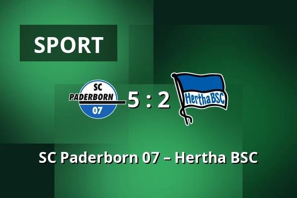 SC Paderborn 07 – Hertha BSC — Home Deluxe Arena, Paderborn